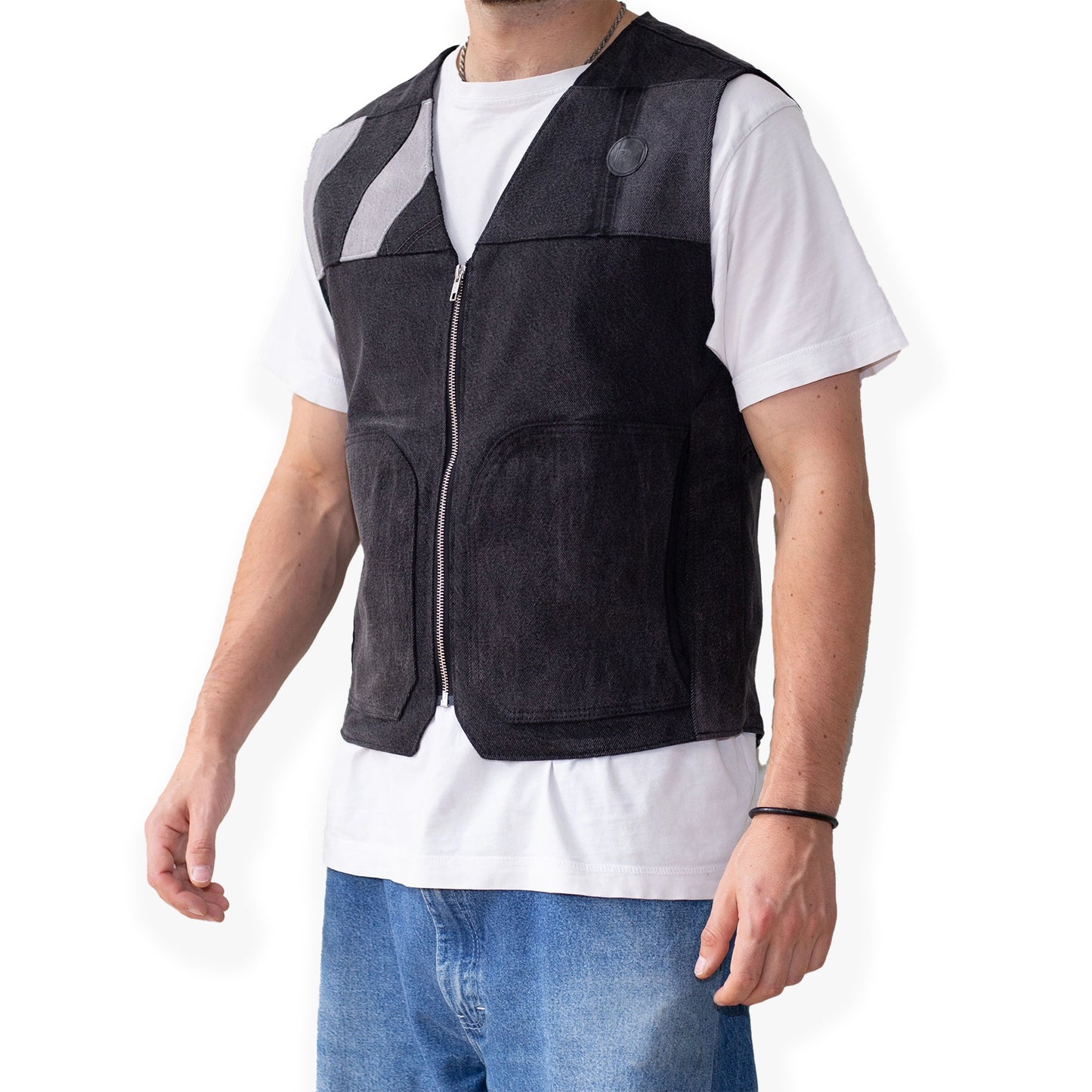 Wave Vest Black
