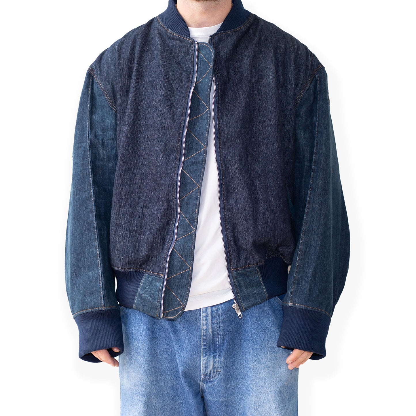 Navy Bomber Jacket