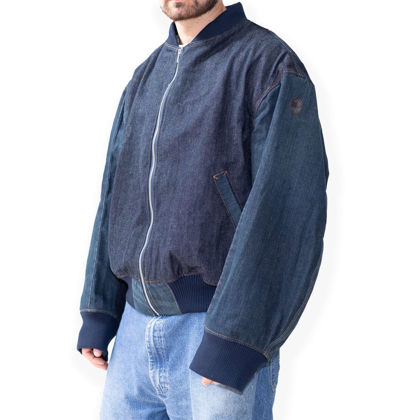 Navy Bomber Jacket
