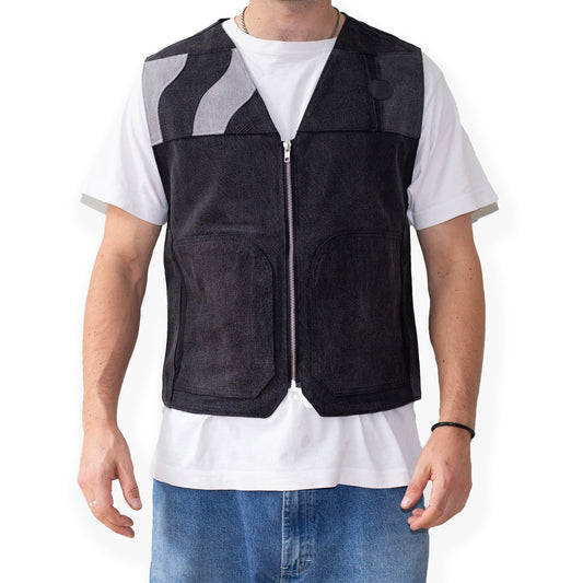 Wave Vest Black