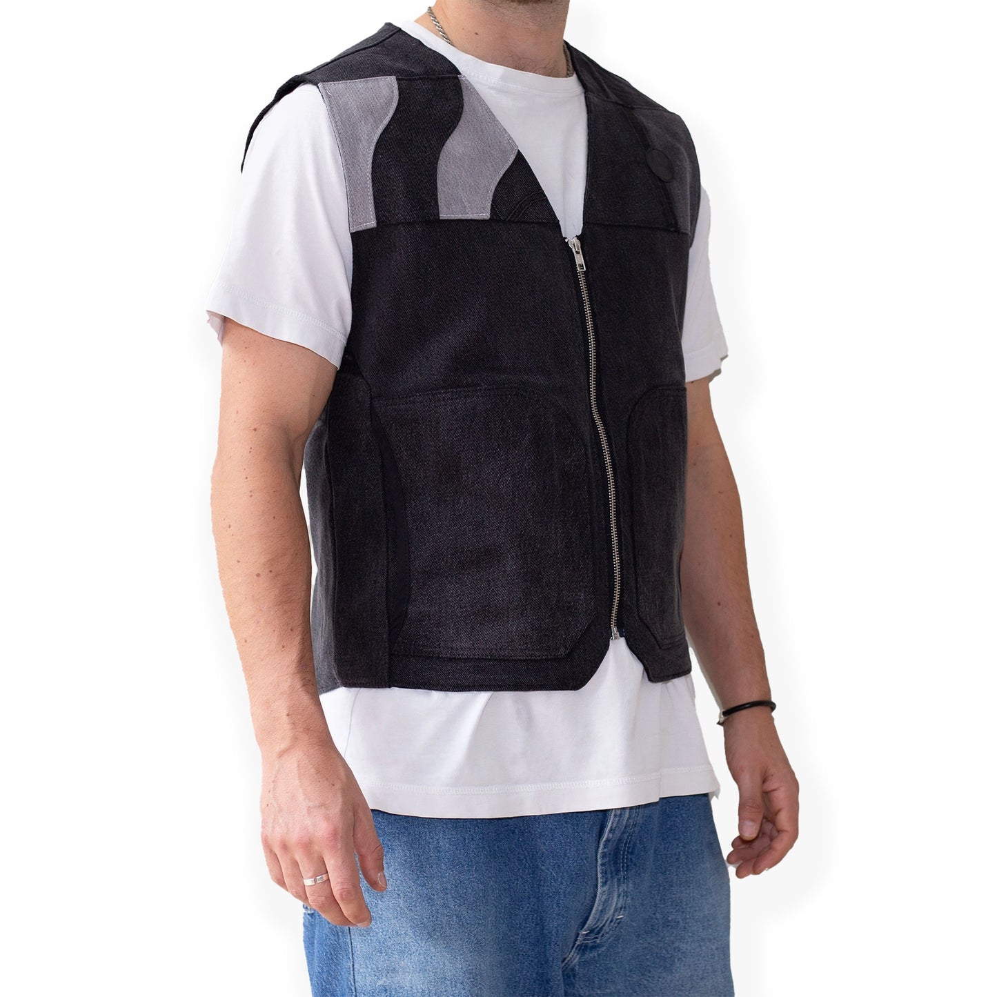 Wave Vest Black