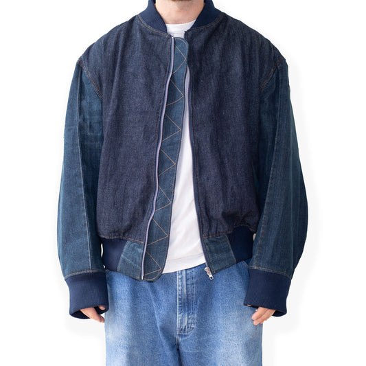 Navy Bomber Jacket