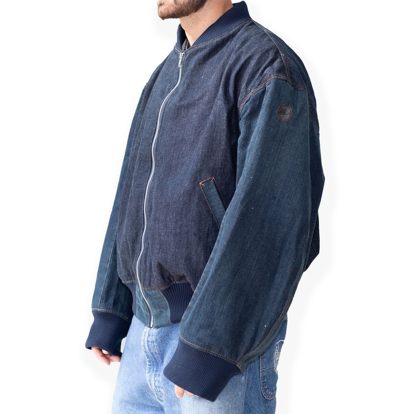 Navy Bomber Jacket