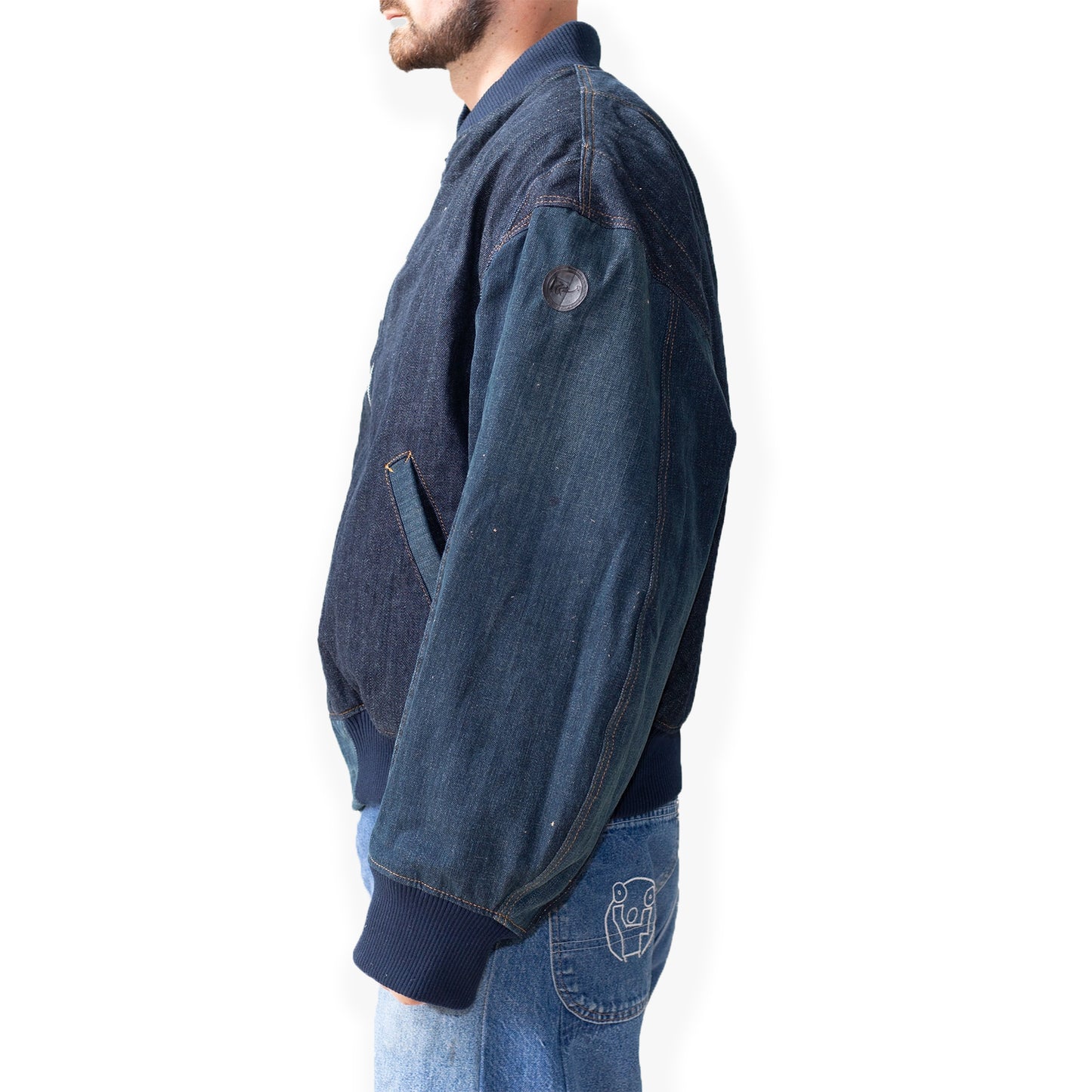 Navy Bomber Jacket