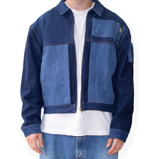 Contrast Panel Jacket